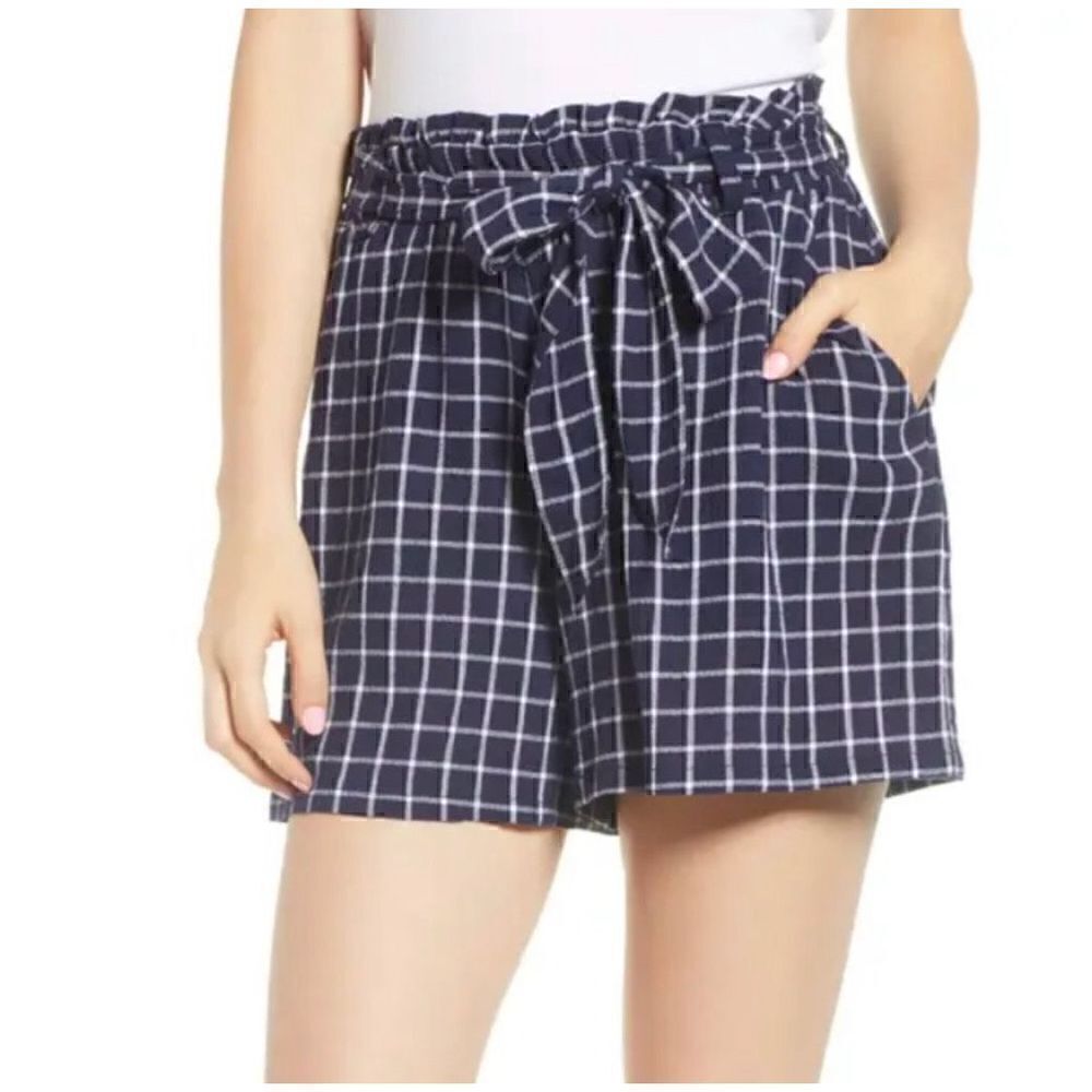 ‎BP Cotton Blend High Waist Lightweight Shorts